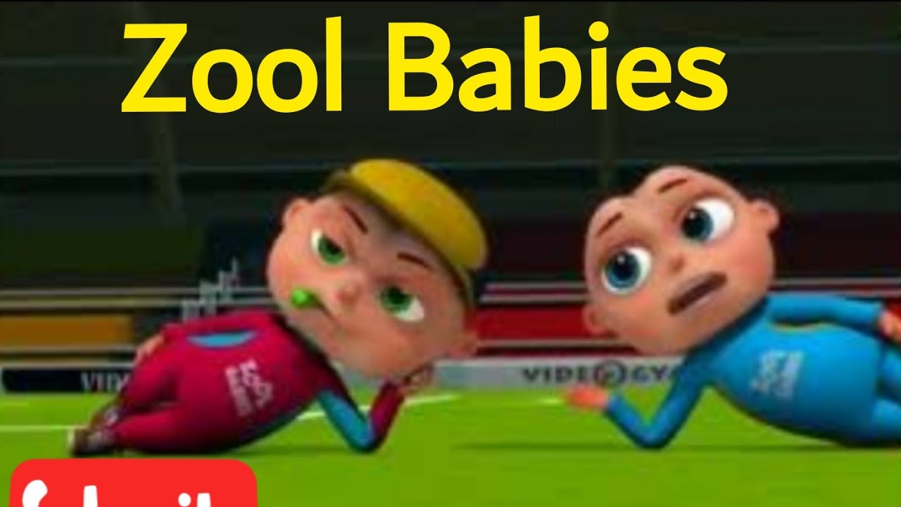 Zool Babies Chasing The Ball Animation Cartoon Cartoon for Kids