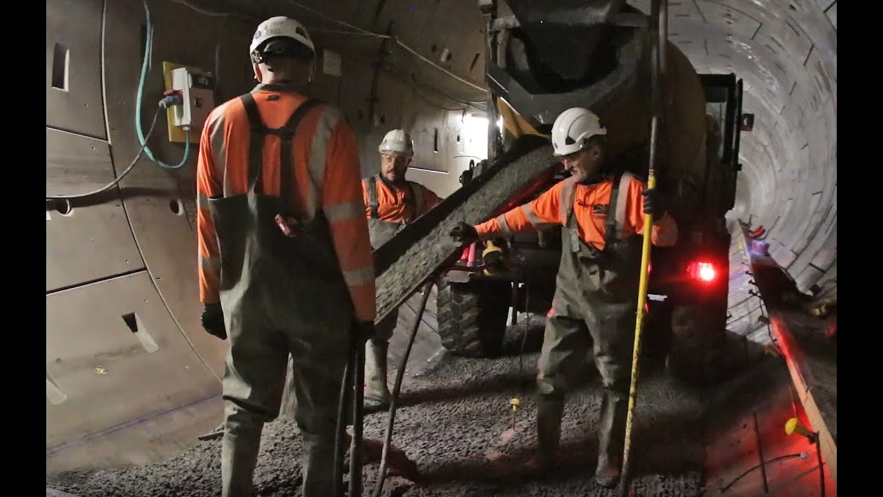 Tunnelerne til M4 Sydhavn tager form