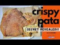 Try this on your CRISPY PATA and it will be AMAZINGLY SUPER CRUNCHY!! | SatisTummy