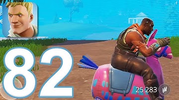 Fortnite Chapter 1 Mobile - Gameplay Walkthrough Part 82 - Solo Win (iOS, Android)