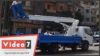بالفيديو.. حى الوايلى يلمّع الشوارع انتظاراً لجولة محافظ القاهرة