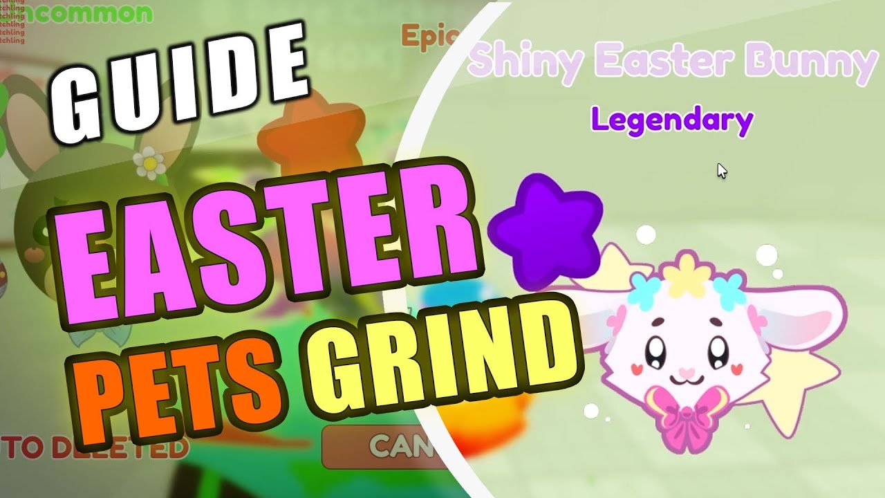 Race Clicker Grinding Easter Pets Over 4 Million Eggs | Got Shiny ...