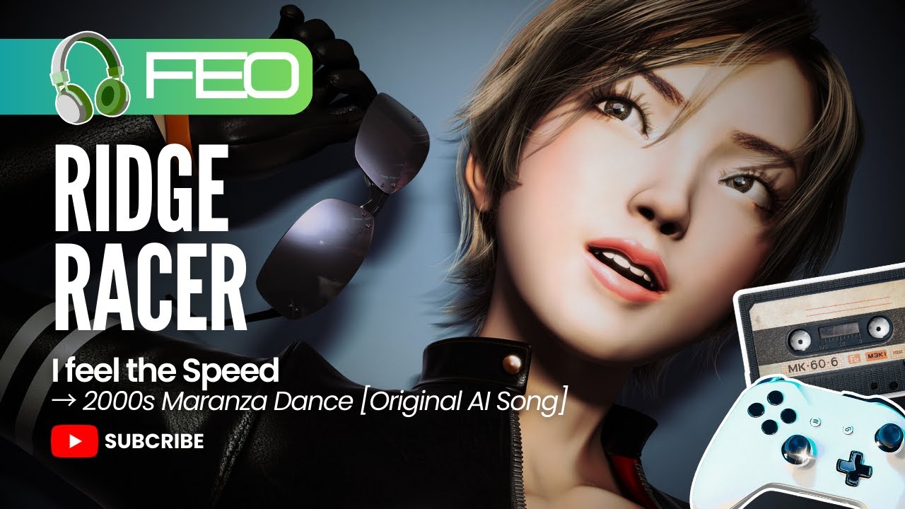 RIDGE RACER | I feel the Speed | 2000s Maranza Dance (Original Song)
