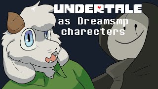 Some Dream smp Characters as Undertale/Deltarune Characters | Animation