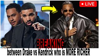 1min ago!! DRAKE vs Kendrick who is richer ‼️ News