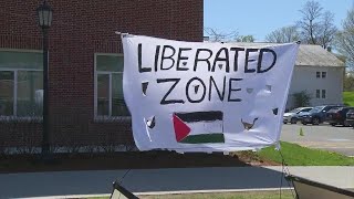 Williams College students stage Pro Palestine encampment