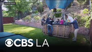 Penger Shares Video Of Hot Air Ballon Emergency Landing In Temecula Backyard