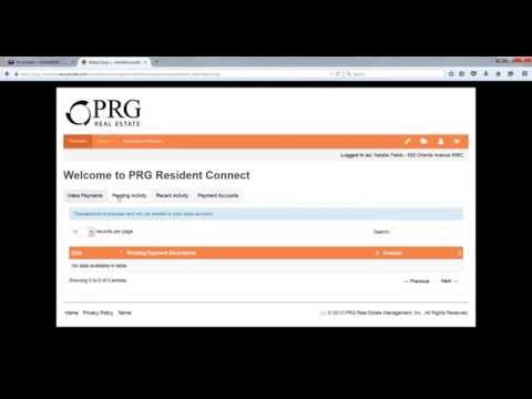 How to Register for PRG Resident Connect
