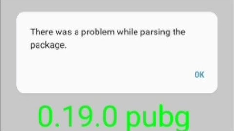 How to solve pubg mobile install problem 0.19.0 | PUBG MOBILE
