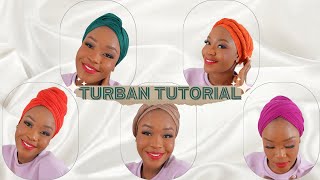 Head scarf tutorial | How to tie a turban