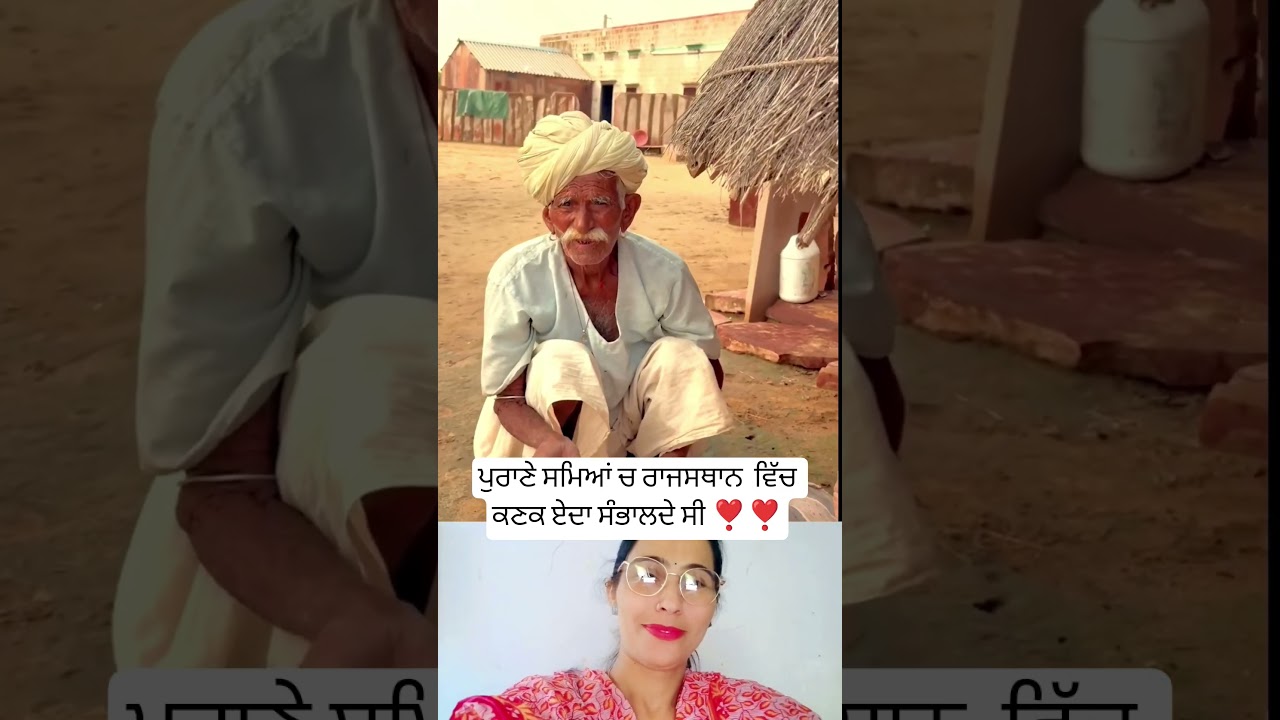ਪੁਰਾਣੇ ਸਮਿਆਂ ਚ ਰਾਜਸਥਾਨ ਵਿੱਚ ਕਣਕ ❣️ #punjabisong #trending #punjabimusic #hitsong #punjabi