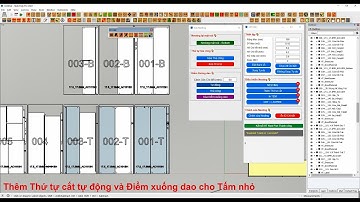 Test HT CNC Nesting ngày 27/12/2024 -- AFU_HT Plugin Vẽ nhanh Sản xuất Nội thất CNC trong Sketchup