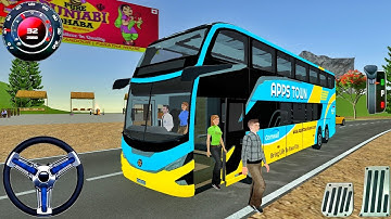 Offroad Bus Drive Game 2025 - Real Coach Bus Driving Simulator 3D! Bus Game Android GamePlay