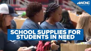 Charlotte nonprofits pack more than $1 million worth of supplies into backpacks for students in need