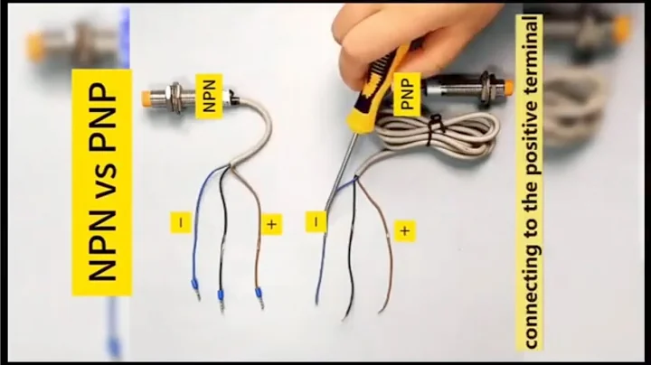 Sensors NPN vs PNP working principal & Connection Explained