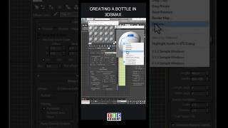 CREATING A BOTTLE WITH MATERIAL IN AUTODESK 3DSMAX❤️#trcacademy #3dsmaxtutorial #autodesk3dsmax