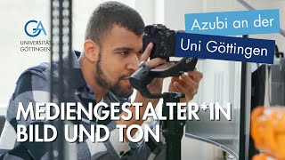 Mediengestalter*in Bild und Ton | Azubi an der Uni Göttingen
