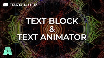 Resolume Arena Tutorial - Text Block & Text Animator