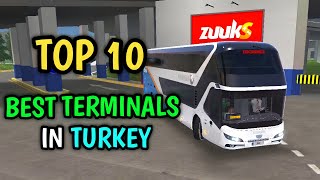 TOP 10 BEST BUS TERMINALS IN TURKEY - Bus Simulator : Ultimate by zuuks games screenshot 1