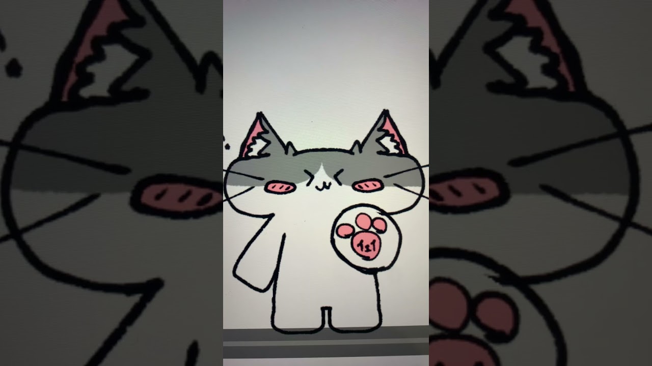 にゃお #イラスト - YouTube