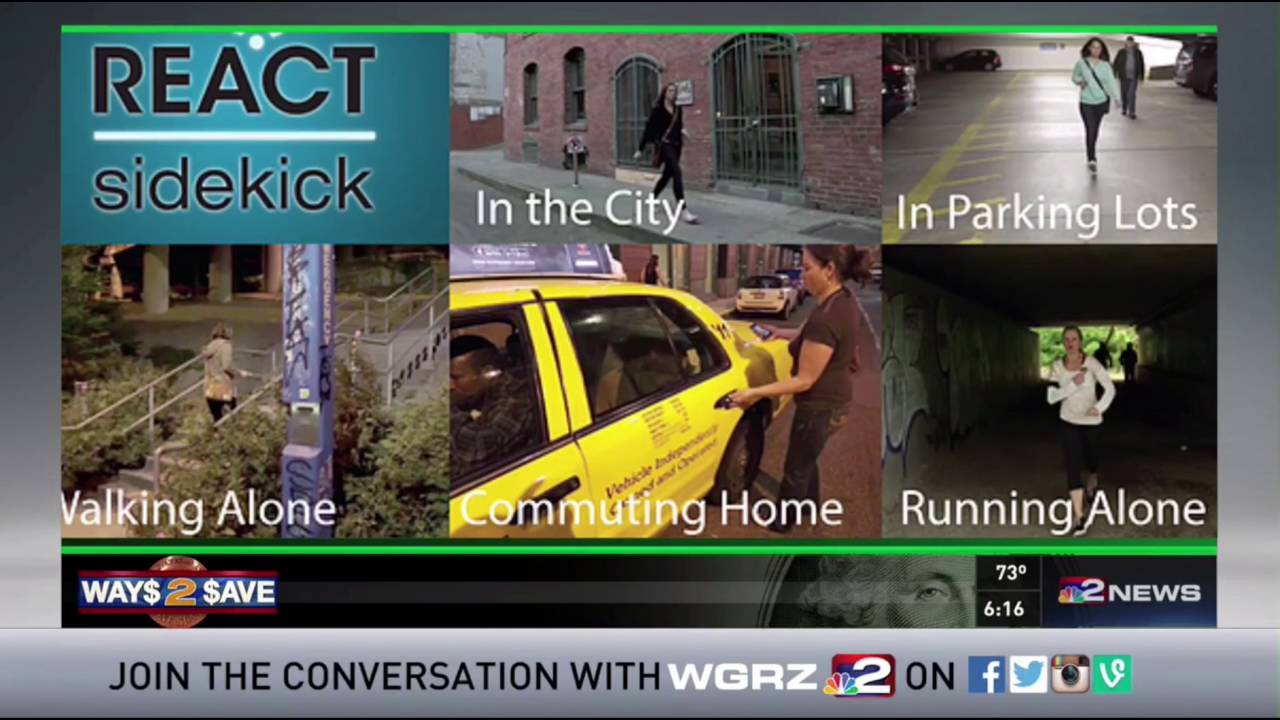 React Mobile - Sidekick Panic Button - NBC TV coverage - YouTube