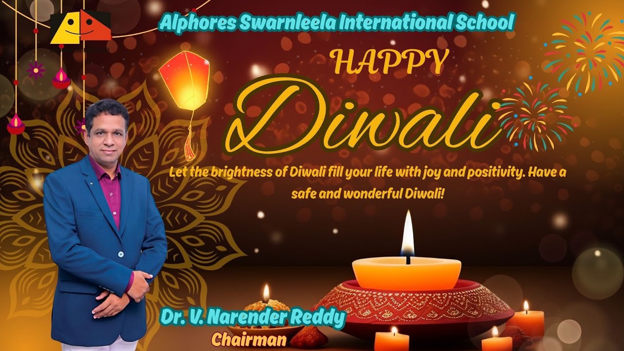Diwali Celebration 2025 | Alphores Swarnleela International School | Students’ Creative Art 🪔✨