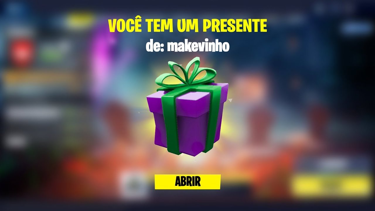 Presentear está chegando ao Battle Royale