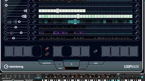 MOTIF XS with LOOPMASH (VST Synthesizer inclued CUBASE5)