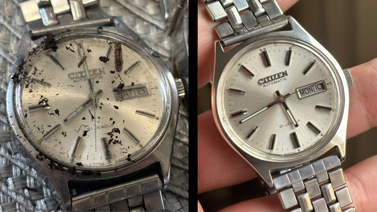 I Restored This Abandoned 1970s Citizen Automatic Watch! - YouTube