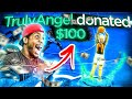 GIVING 2K STREAMERS HUGE DONATIONS if they beat me.. (EMOTINAL) nba 2k21