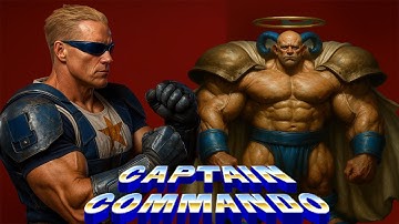 Captain Commando Characters Reimagined in Real Life with AI