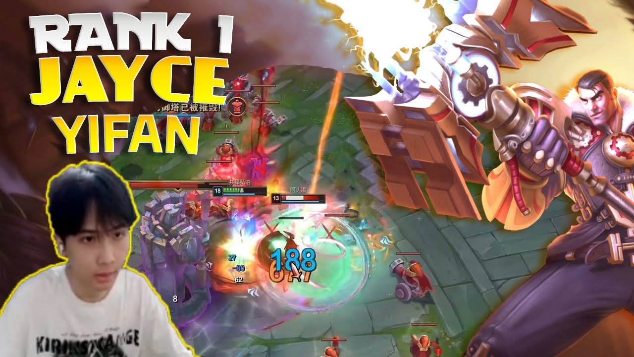 YiFan Rank 1 Jayce vs K’Sante | Perfect KDA Gameplay & Jayce Guide