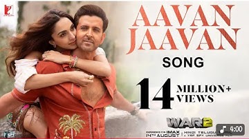 Aavan jaavan Lyrical Song | WAR2 | Hrithik R,Kiara A | Pritam,Arijit Singh, Nikhita,Amitabh B