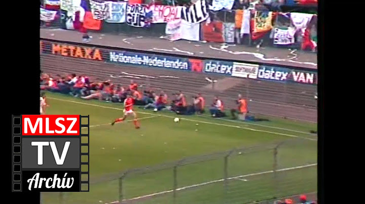 Hollandia-Magyarország | 2-0 | 1987. 04. 29 | MLSZ TV Archív