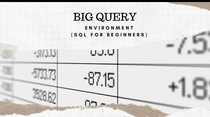 Big Query Environment | Math & Data Academy | Easy way to learn SQL (real life dataset) - Beginner