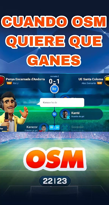 Online Soccer Mánager (OSM)🔥⚽ Cap.80