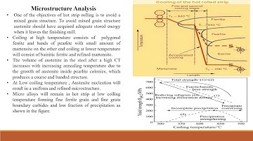 Effect of Coiling Temperature on the Microstructure and Mechanical properties of the Steel Alloys