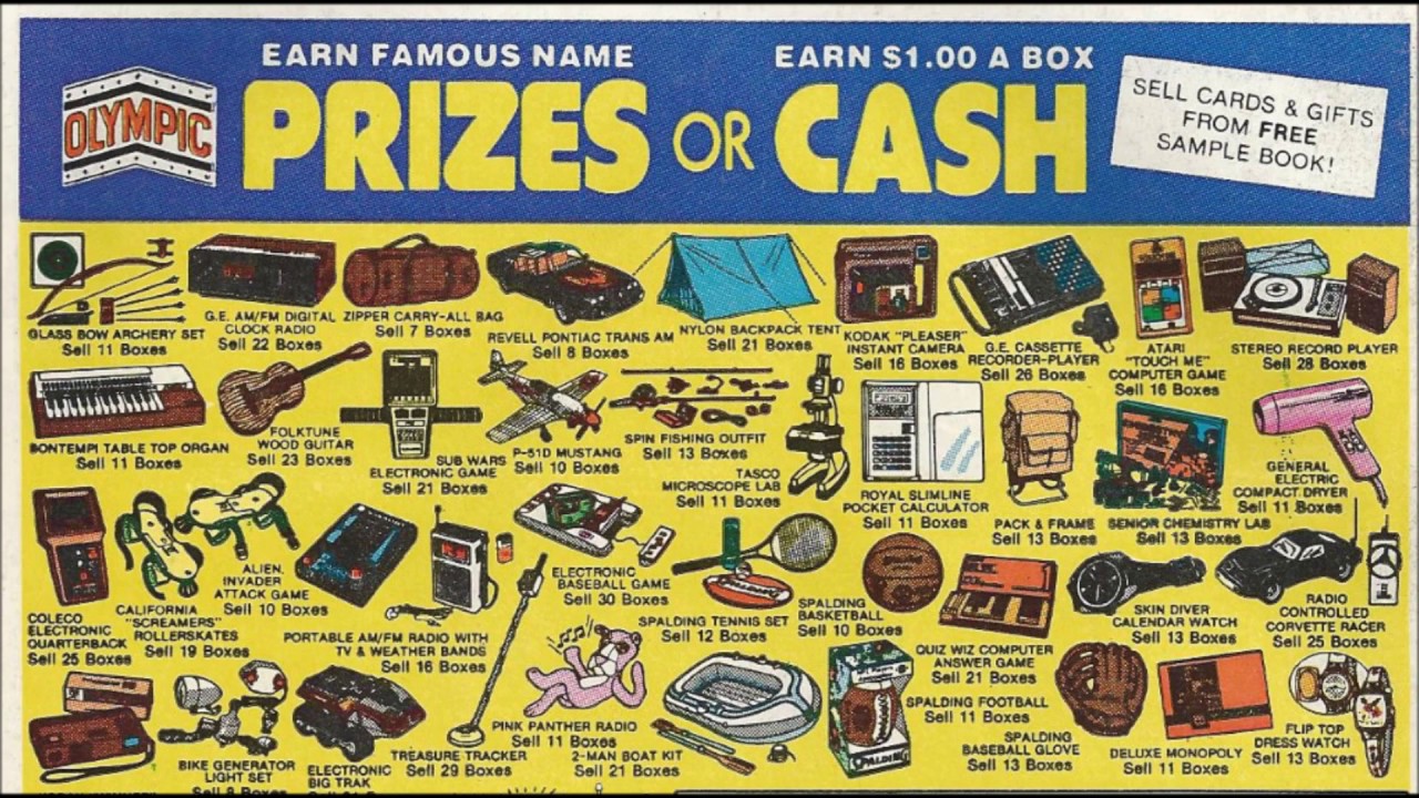 COMIC MAN PRODUCTIONS: OLYMPIC SALES CLUB CARDS GIFTS PRIZES CASH COMIC BOOK AD MARVEL THOR 1980