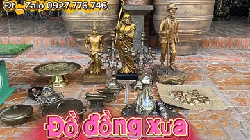 🟡 Nồi đồng xưa _ bộ trà hoàng gia _ tượng bác bằng đồng. Ngày 6/11/2025 #đồđồngnguyễnnghi 
