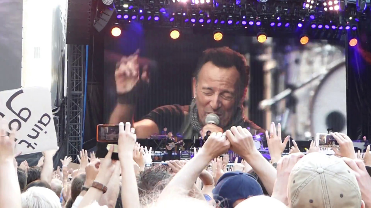 Bruce Springsteen " Can You Feel The Spirit. . ." The River Tour Olympiastadion  Berlin 19.06.2016