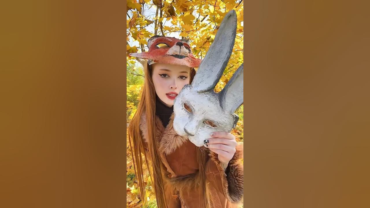 Косплей на зайчика - YouTube