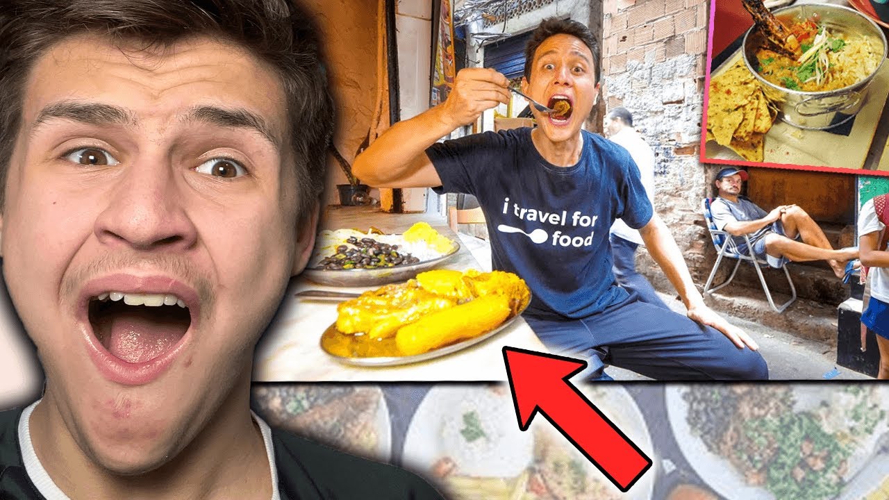 Wasn't Expecting FOOD in Brazilian Favelas to be LIKE THIS !  |🇬🇧UK Reaction