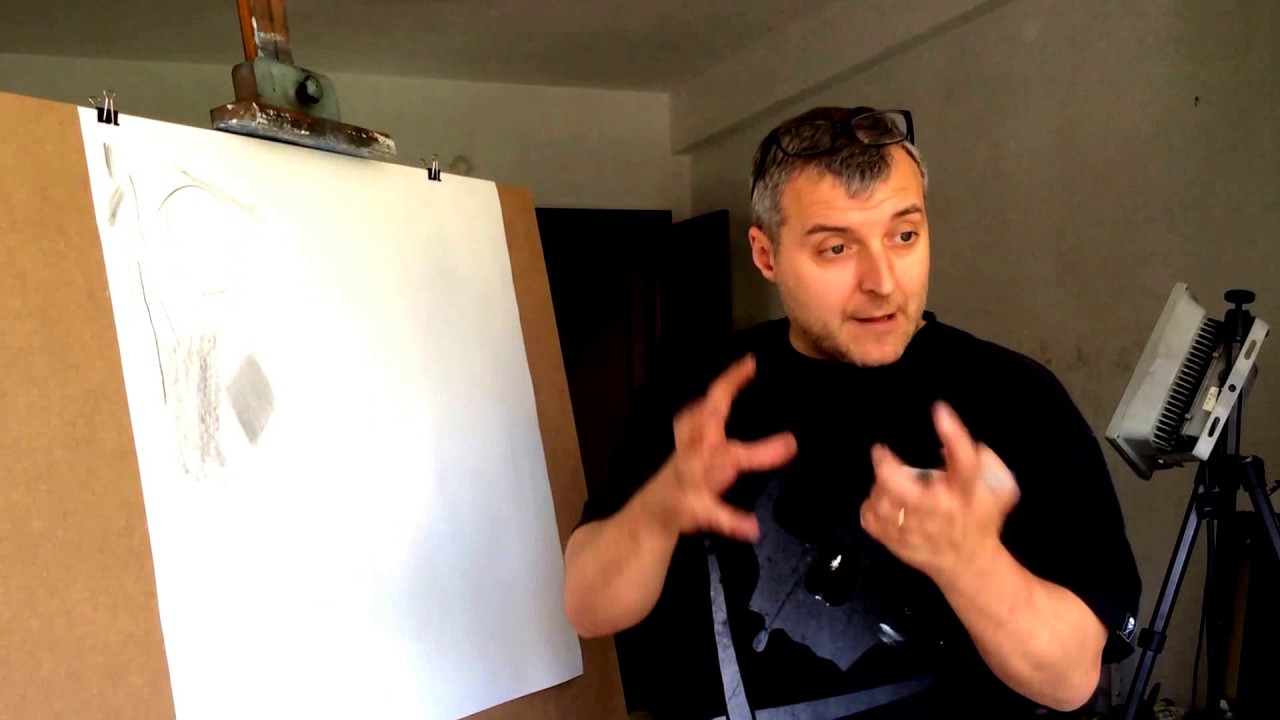 01.Técnica Completa del Dibujo al Carboncillo y Materiales. Tutorial por Miguel Vivo