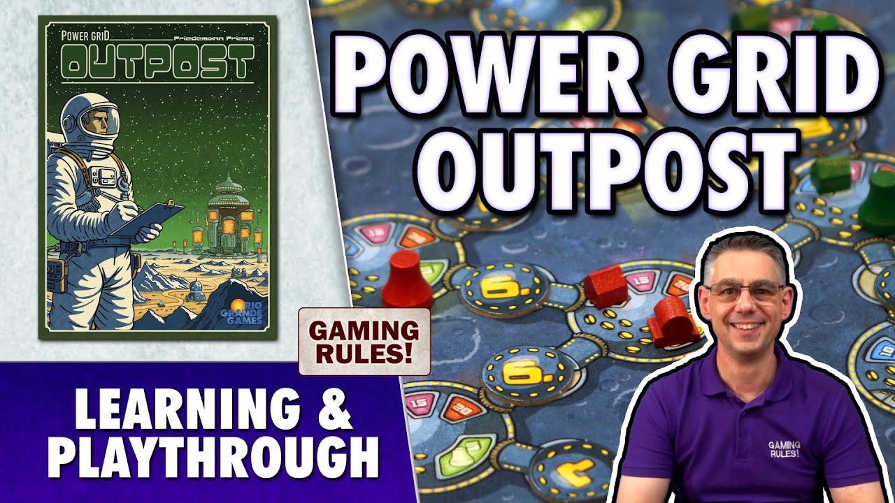 Taskmaster Power Grid Power Grid: Outpost - Learning & Playthrough - YouTube