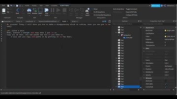 How to Make a Disappearing Brick - Roblox Studio