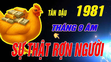 😱 SỰ THẬT ĐÁNG SỢ Ẩn Sau Tháng 9 Âm Lịch 2025 Tuổi TÂN DẬU 1981 BIẾN ĐỘNG LỚN???