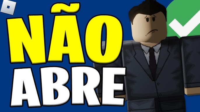 COMO resolver o problema do ROBLOX que não entra no jogo