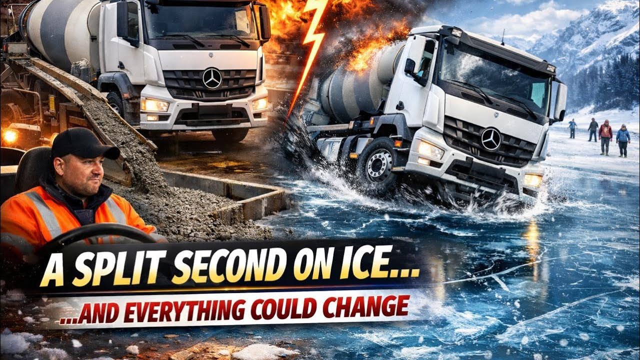 A Split Second on Ice… and Everything Could Change - TruckVlog 🇳🇴 