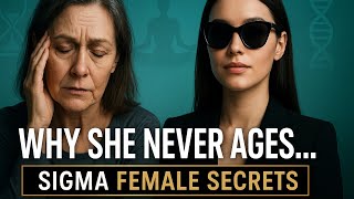 Secrets Why Sigma Females Look Younger as They Age | Sigma Female Lifestyle & Psychology