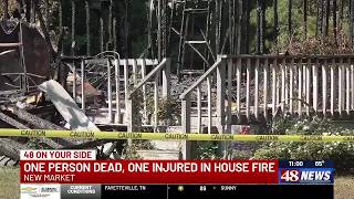 1 dead, 1 injured following house fire in New Market